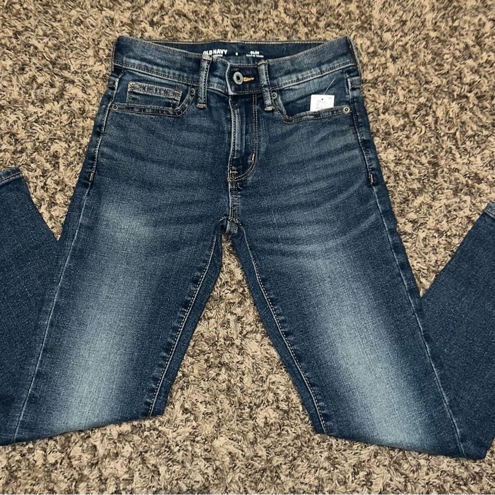 Old Navy 360 stretch slim size 8 NWT